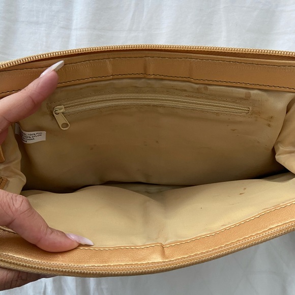 Gold/tan clutch/wristlet - Picture 2 of 2